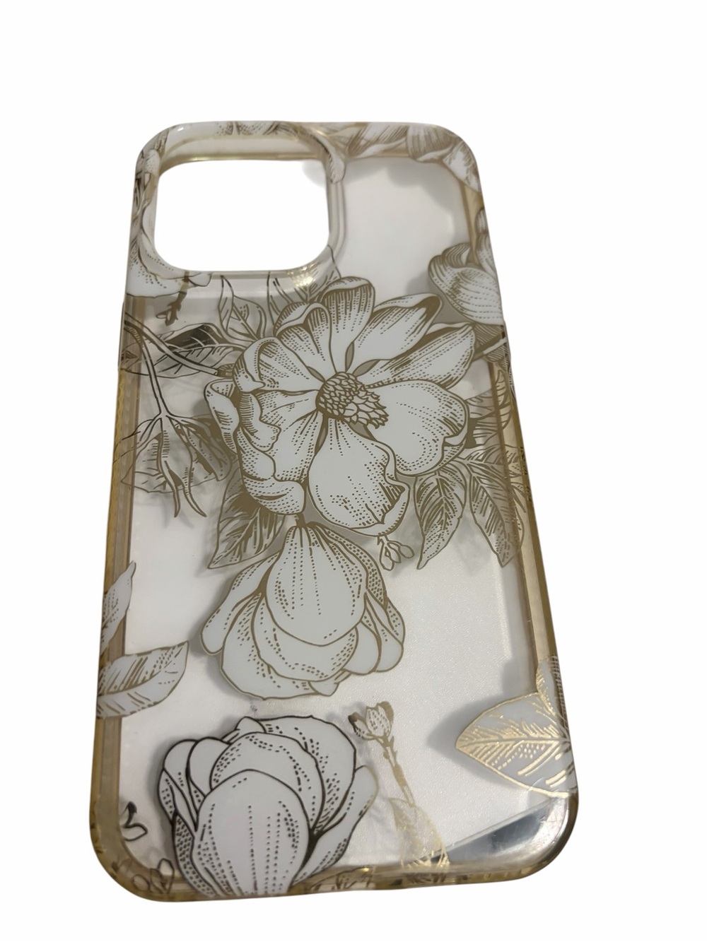 Clear Floral Case for iPhone 14 Pro Max